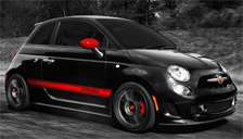 Fiat 500 Abarth Alloy Wheels and Tyre Packages.